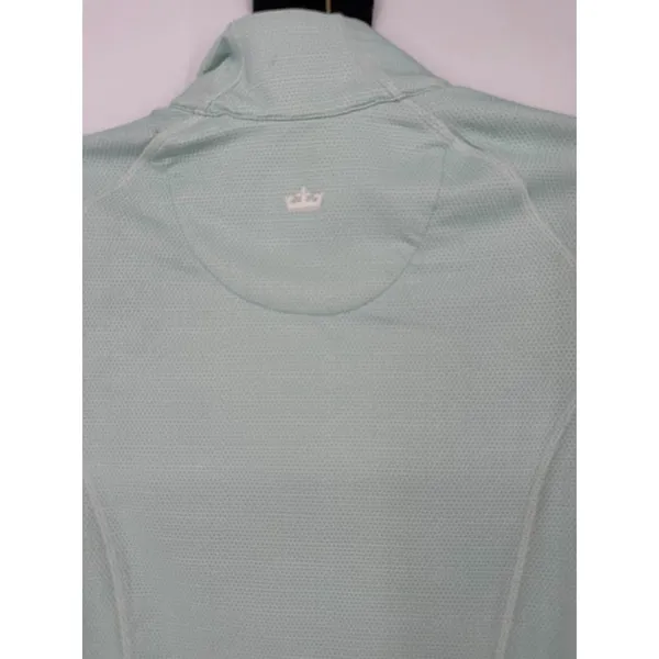 Peter Millar Pullover‎ Women Small Green 1/4 Zip Wicking UPF 50 Golf IDI Gazeley - Image 5
