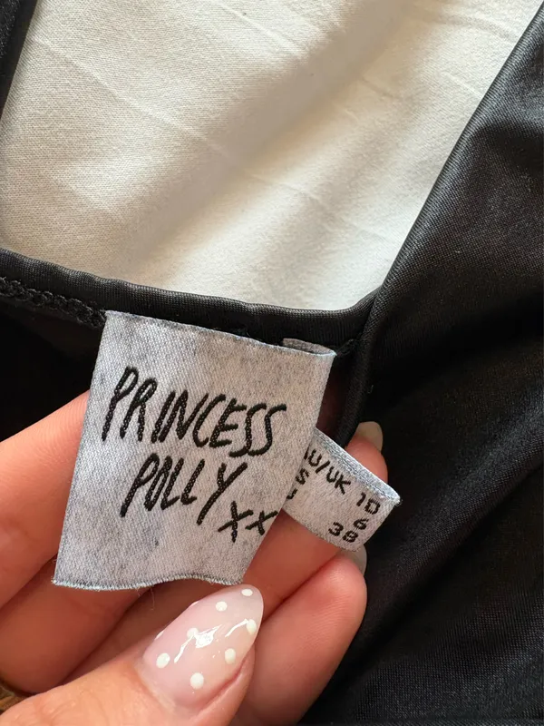 Princess Polly Mini Dress Black - Image 2