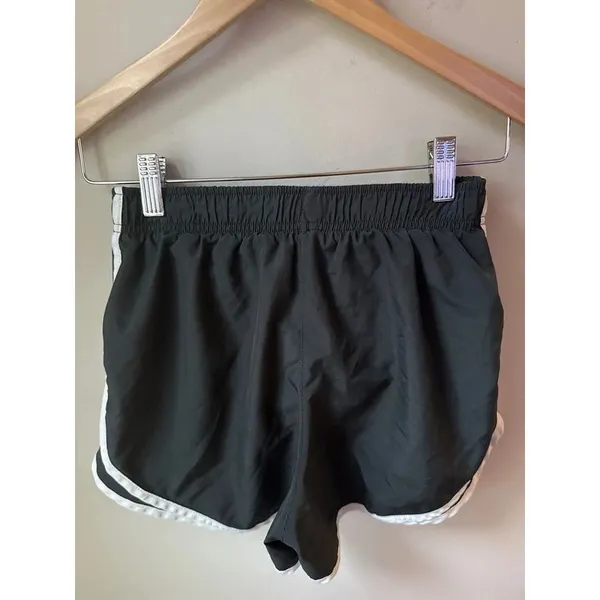 Nike Dri-FIT Tempo Running Shorts Black White - Image 3
