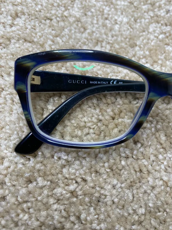Gucci Rare Blue/Black Eyeglasses GG 3205 - Image 3