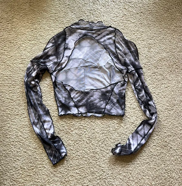 Princess Polly Rocco Long Sleeve Top Black - Image 3