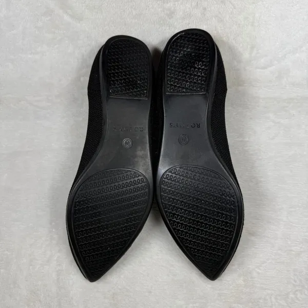 Rothys The Point Black Pointed Toe Flats Womens 8 Sustainable Washable Shoes - Image 10
