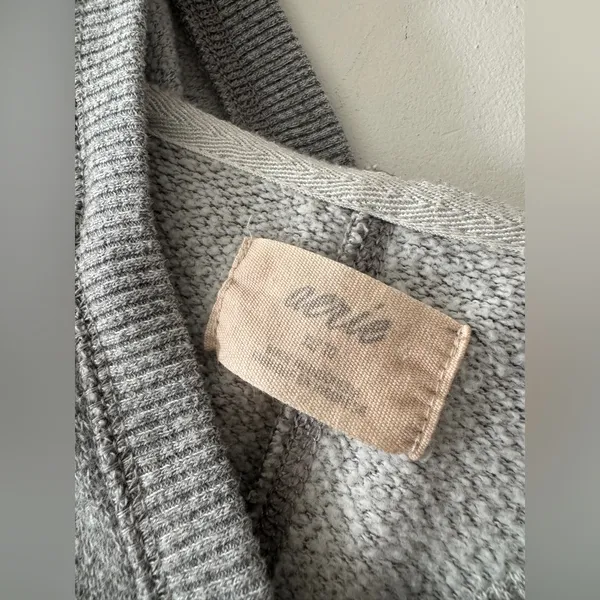Aerie Gray Pullover‎ Hoodie Sweatshirt - Image 4