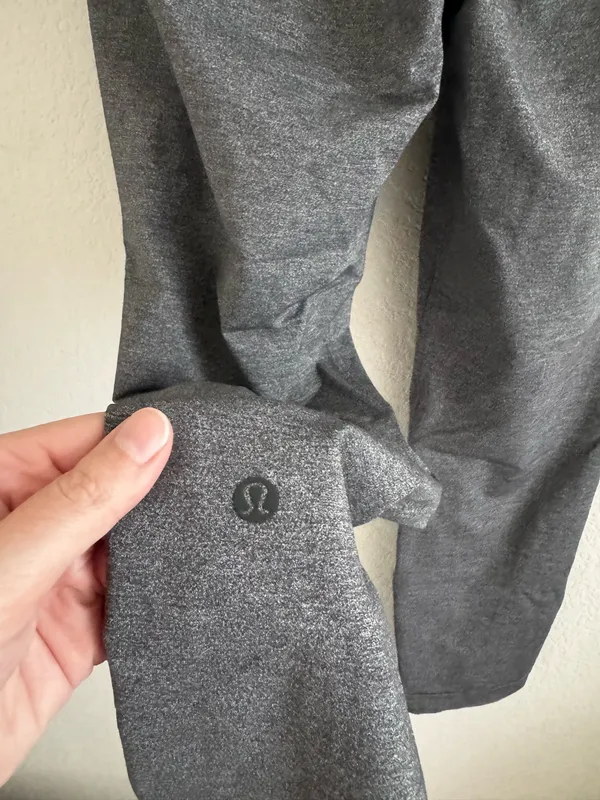 Lululemon On The Fly Pant 2 Heathered Black - Image 5