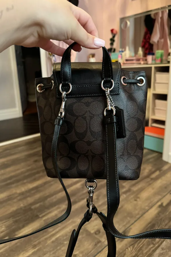 Coach mini  bucket backpack - Image 2