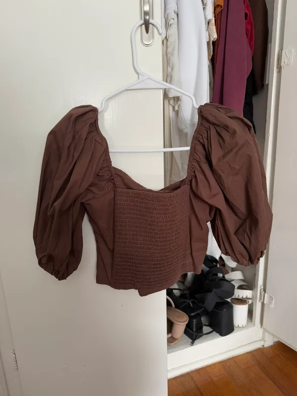 Abercrombie Cropped Blouse - Image 2