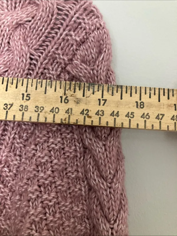 Abercrombie & Fitch Rose Cable Knit Turtleneck Sweater - Image 9