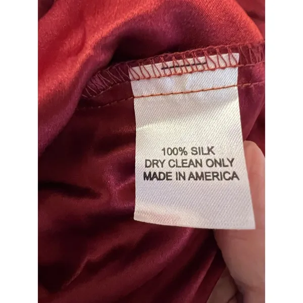 Amanda Uprichard color block‎ 100% silk dress Size S - Image 4