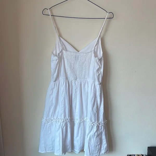 Francesca’s Blue Rain Summer Dress, Size Medium - Image 10