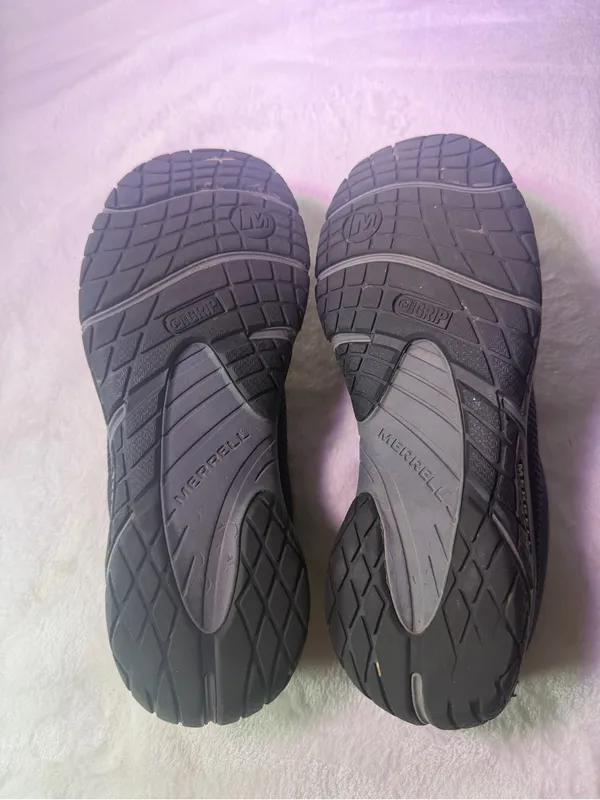 Merrell Black Mesh Slip-On Mule - Image 9