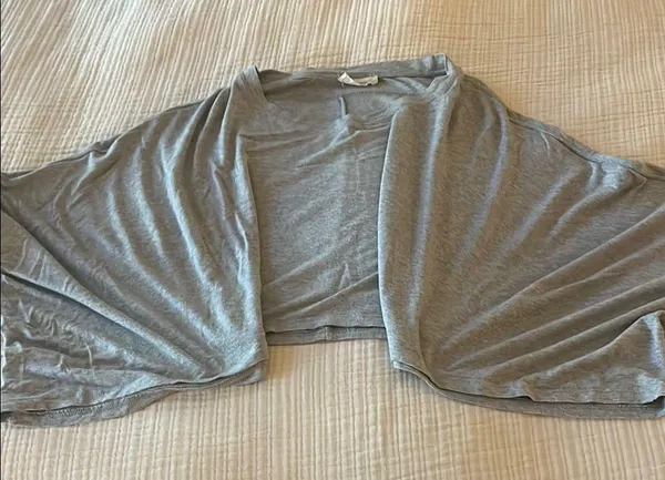 Altard state Gray Oversized Top - Image 2