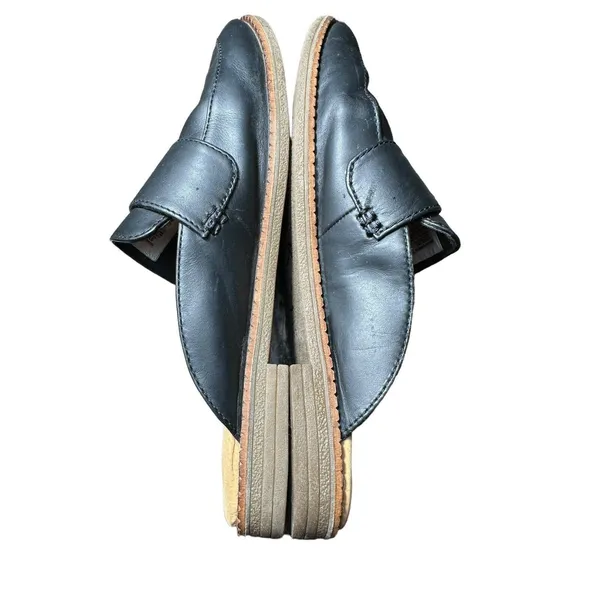 Sperry Top Sider Women’s‎ Size 8 Wayport Mule Black Leather Slip On Shoes #S61-5 - Image 4
