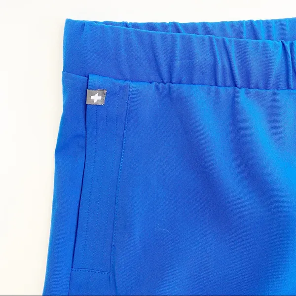 Figs Tonota Cropped Scrub Pants: Royal Blue - Image 5