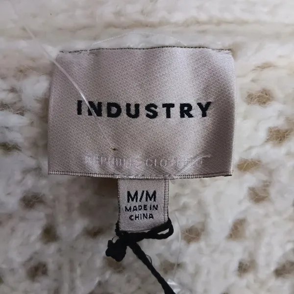 INDUSTRY Republic Company Alpaca Blend Sweater Cardigan V Neck MEDIUM New NWT - Image 12