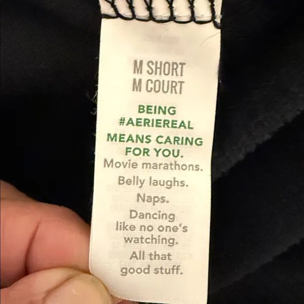 Aerie WOMENS Black Corduroy Short Court Flare Pants - Image 7