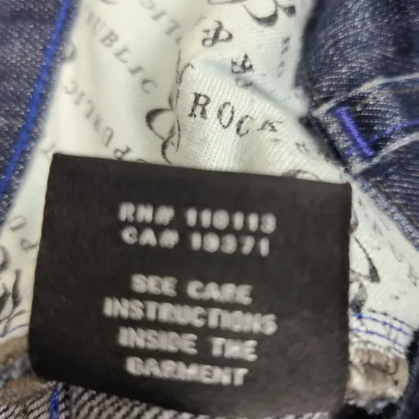 Rock & Republic Jeans‎ Womens Kassandra 31x28 Slim/Straight RN# 110113 CA# 19371 - Image 8