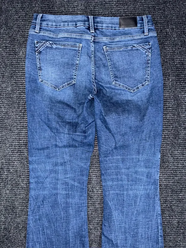 Buckle Black Fit No 53 Bootcut Stretch Jeans Sz 29 x 29 SHORT BBW5914S Whisker - Image 5