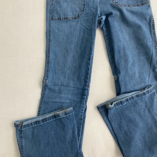 Free People High Waisted Flare Jeans - Image 4
