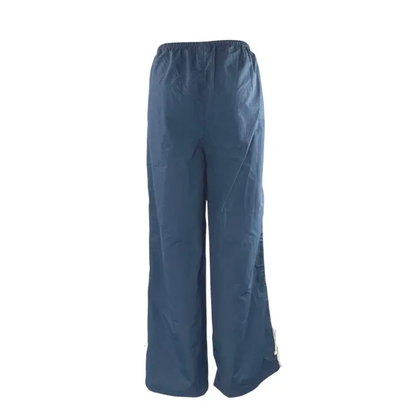 NEW Pacsun Women's Blue Side Stripe High Rise Wide Leg Baggy Track Pants Size M - Image 3