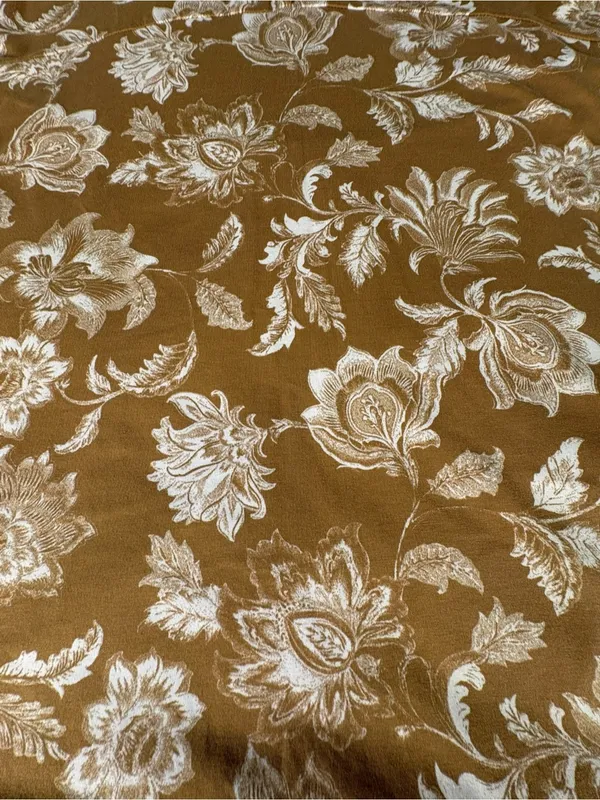 LOFT Womens XS Brown Floral A-Line Dress NWT Cottagecore 90s Butter Mom Fall - Image 10