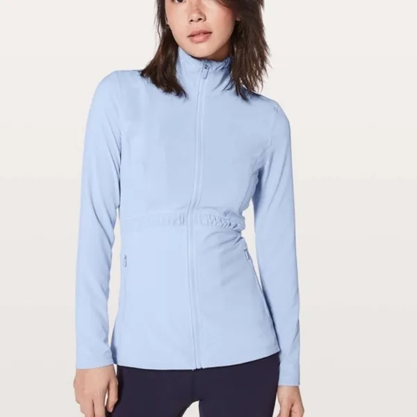 Lululemon Round Trip Jacket (Cool Breeze) size 8 - Image 3