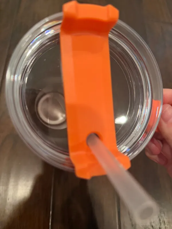 Orange sparkly cup - Image 2