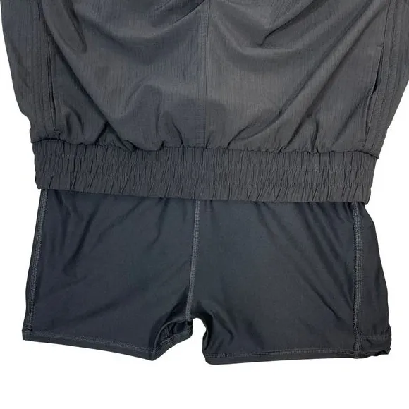 Lined Pull-on Running Shorts XL Black Pockets Wide Elastic Waist Activewear‎ - Image 5