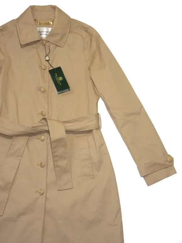 NWT Holland Cooper Epton Macintosh in Dark Stone Khaki Trench Coat XS - Image 6