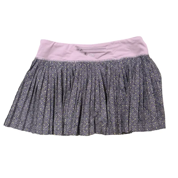 Lululemon‎ Athletica Pleated Tennis Pickleball Skort Skirt Floral Print SZ 8 - Image 5