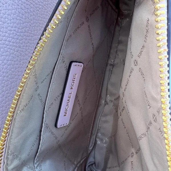 Michael Kors Powder Blush Maisie Tote 3 In 1 Large Leather Purse - Image 6