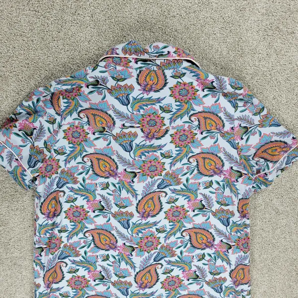 Soft Surroundings Harbor Orleans Pajamas Womens XS Floral Paisley Sleepwear - Image 7