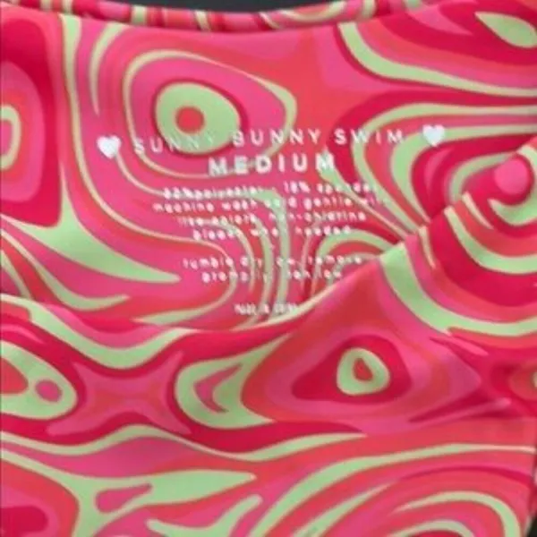 Sunny Bunny Swim Catherine Bottom in Watermelon Sugar Sz M NWOT - Image 11