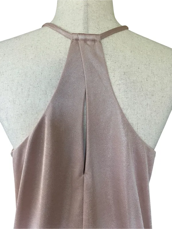 Express Cami Shine Tank features a shimmer finish. - Image 6