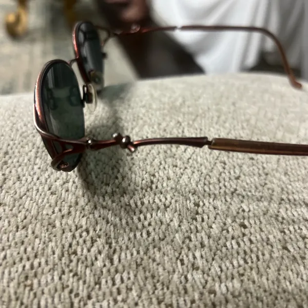 Christian Rothschild bronze reddish Vintage Sunglasses Frames - Image 5