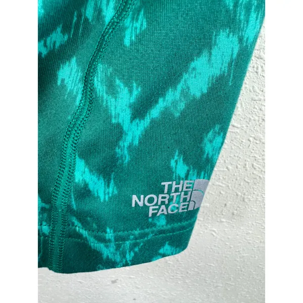 The‎ North Face Womens XL Teal Green Chevron FlashDry Racerback Active Tank Top - Image 3