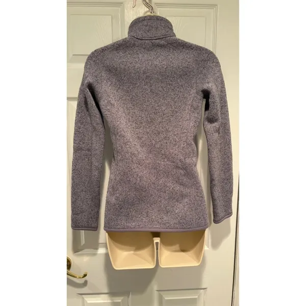 Patagonia Better Sweater Jacket XS Heathered Lavender Full Zip Fleece STY25542 - Image 2