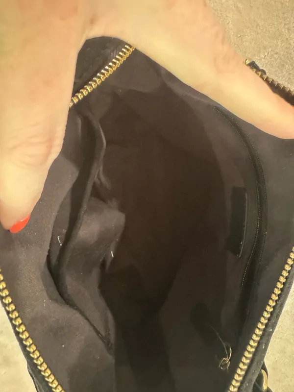 Nanette Lepore Faux Suede Satchel - Image 4
