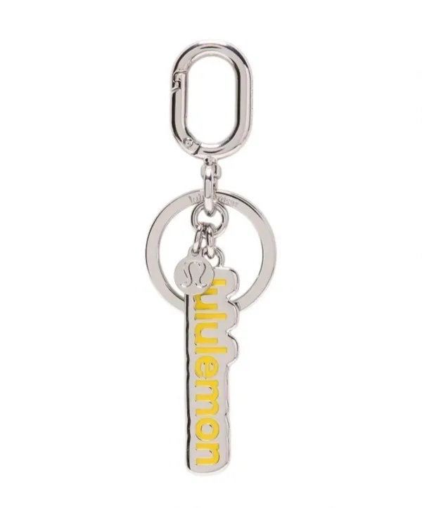 Lululemon Metal Keychain Lululemon Lemonlush / Silver - Image 4