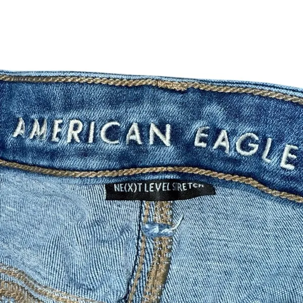 AE American Eagle Eagle outfitters super hi rise jegging Comfort Stretch size 18 - Image 3