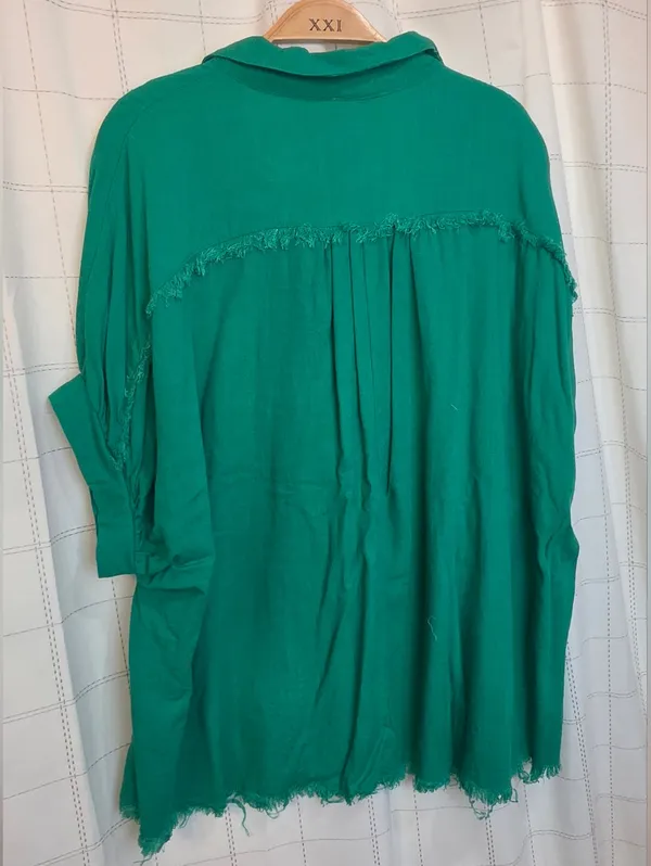 Umgee Hear Me Out Linen Blend Top - Image 6