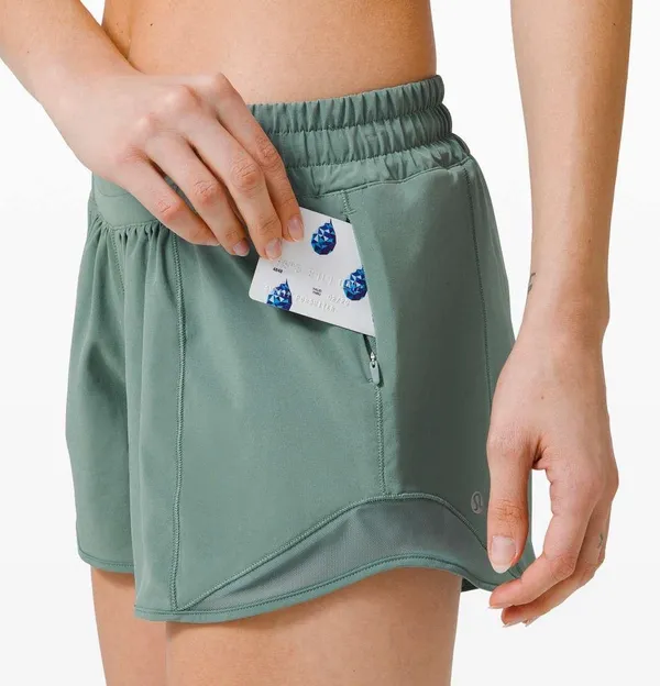 Lululemon Tidewater Teal Hotty Hot 4" Shorts 2 - Image 6