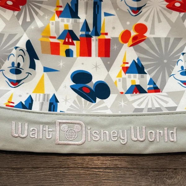 Walt‎ Disney World Mickey Mouse Cinch Backpack Bag NWOT - Image 2