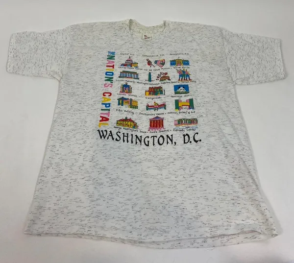 Vintage Washington DC Graphic T-Shirt - Image 4