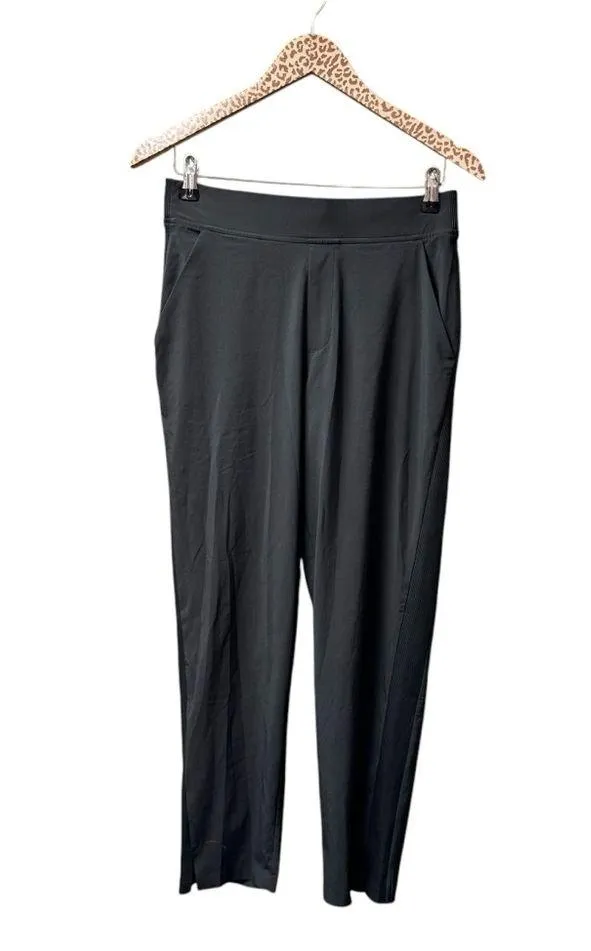Athleta Brooklyn Ankle Pants Pull On Trousers Black 6 - Image 2