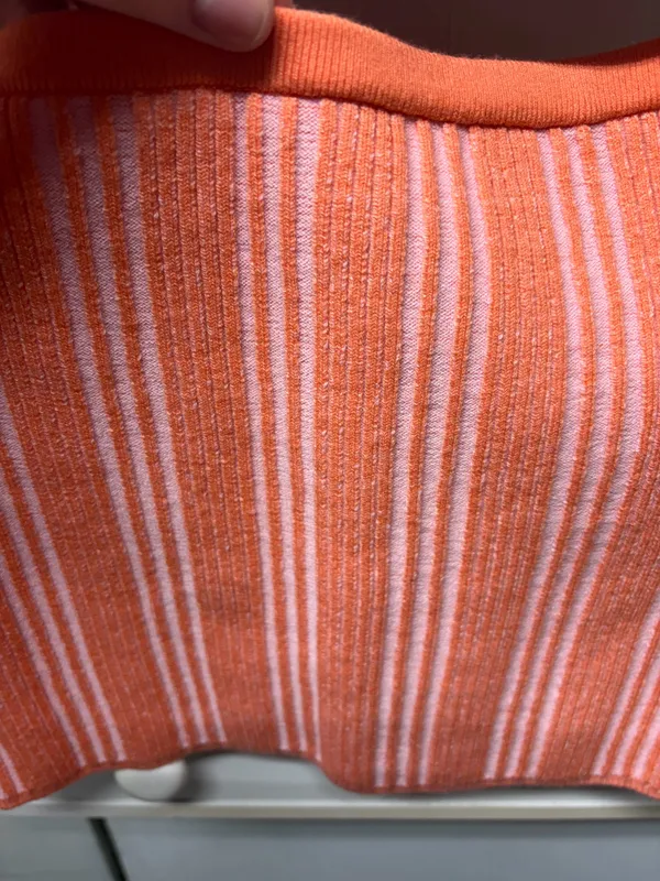 Aerie Sweater Top Knit Ribbed Crop - Image 7
