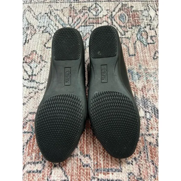 Cliffs by White Mountain Clara Flats Classic Black Women's Slip-On Ballet Shoes - Image 9