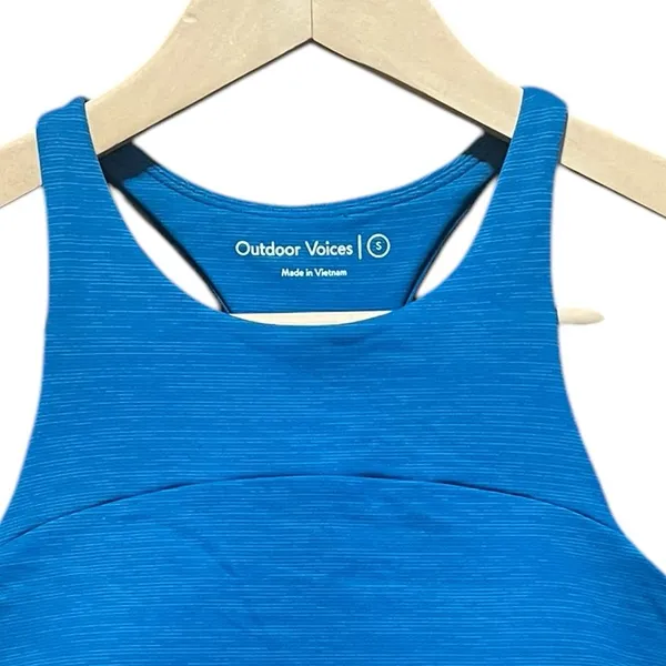 Outdoor Voices‎ Crop Top Sports Bra Techsweat Size Small - Image 3
