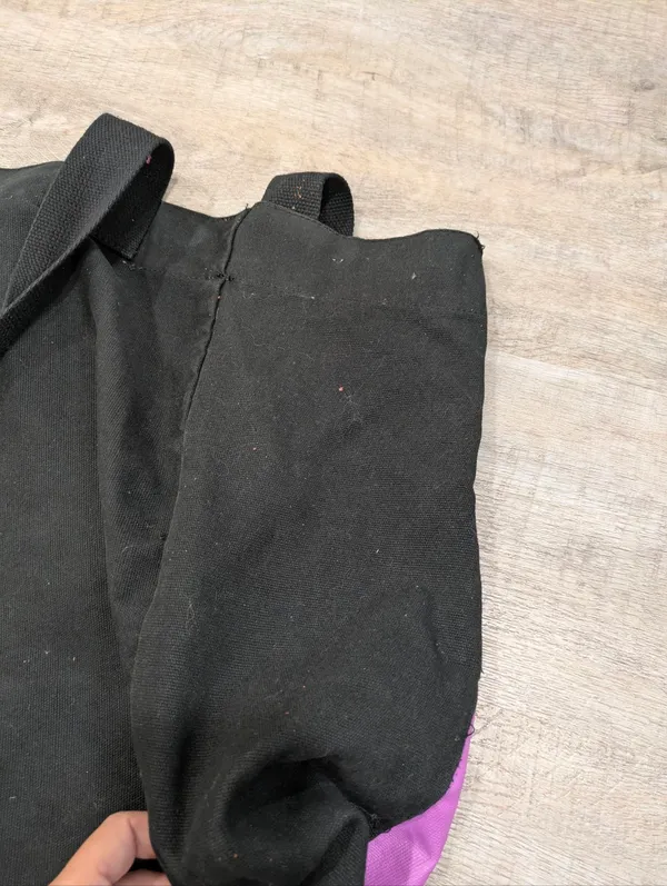 Vintage Victoria's Secret PINK Black Tote Bag - Image 8