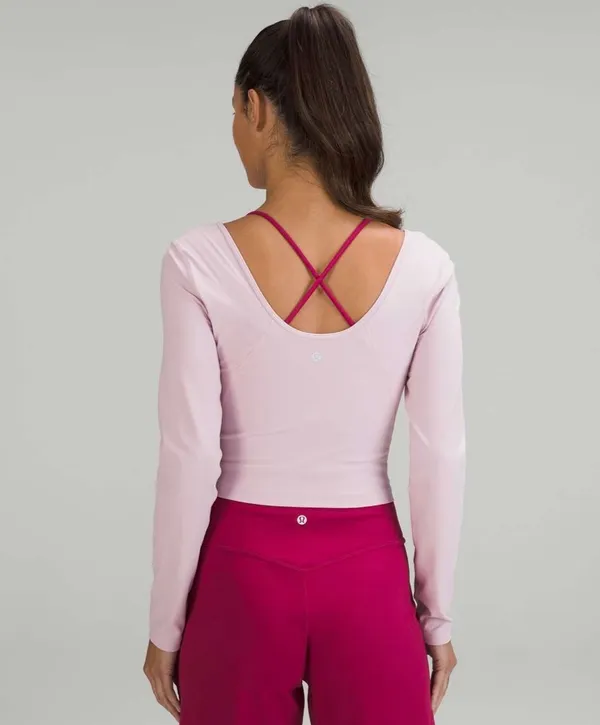 Lululemon Align Long Sleeve Shirt Pink Peony - Image 4