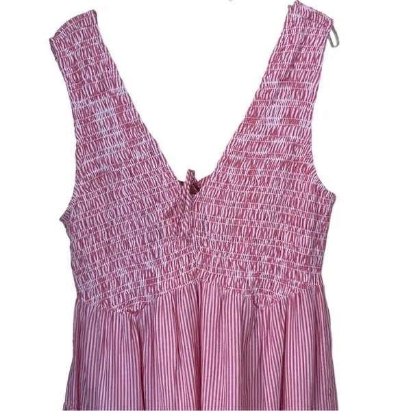 Free People Juno Sleeveless Smocked Tiered Maxi Dress - Image 6